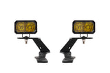 19-23 Ford Ranger Diode Dynamics DD6588 2in Stage Series LED Ditch Light Kit - Sport Yellow Combo