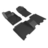 21-24 Ford Bronco 3D MAXpider L1FR14901509 Kagu Floor Mat 1st/2nd Row -Black