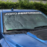 09-18 F-150 (Incl Raptor) Ford Racing M-1820-F15A Ford Performance Windshield Banner