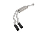 21-23 Ford F-150 2.7L & 3.5L V6 / 5.0L V8 AFE 49-43128-B Rebel Series 3 to 2.5in SS Cat-Back Exhaust System w/ Black Tip