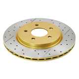 05-14 Ford Mustang GT/V6 DBA 2114X Drilled and Slotted Street XS Gold Brake Rotor - Rear