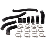 17-21 Ford F-150 3.5L V6 EcoBoost Mishimoto MMICP-F35T-17HWBK Hot-Side Intercooler Pipe Kit - Wrinkle Black