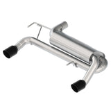 21-23 Ford Bronco L4 2.3L Ford Racing M-5230-BR3SB Axle-Back Exhaust System-Black Chrome Tips